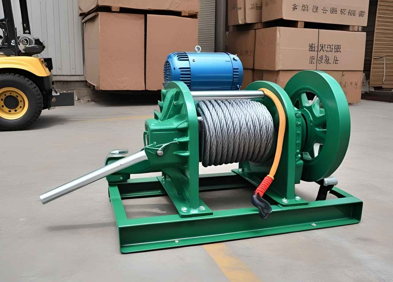 small hydraulic winch industrial